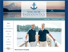 Tablet Screenshot of anchorendogroup.com